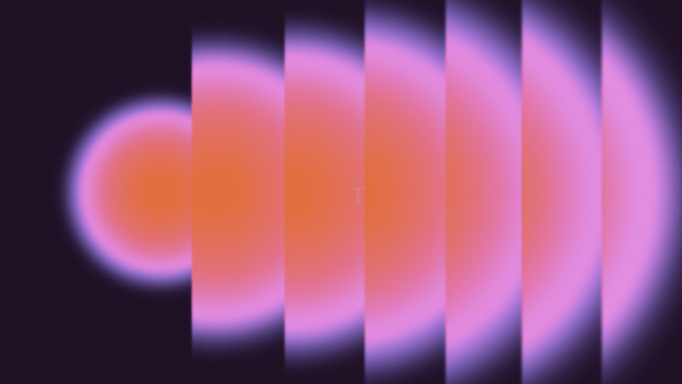 Image that reads "Data Center Impact" over an abstract animation