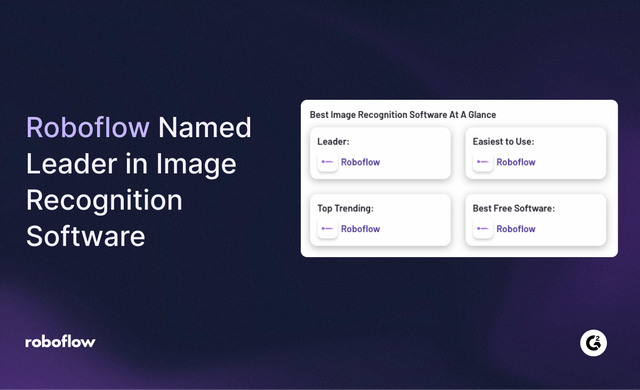 Roboflow Named Leader in Image Recognition Software