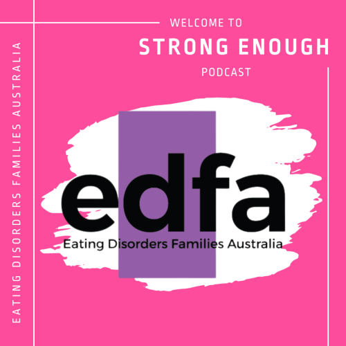 STRONG ENOUGH podcast art