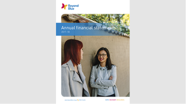 Beyond Blue 2017-18 financial statements