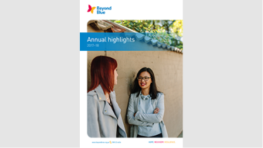 Beyond Blue 2017-18 annual highlights