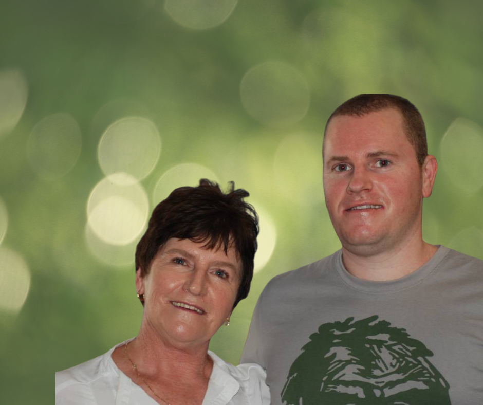 Julie sharing her story about sudden loss and the enduring love she carries