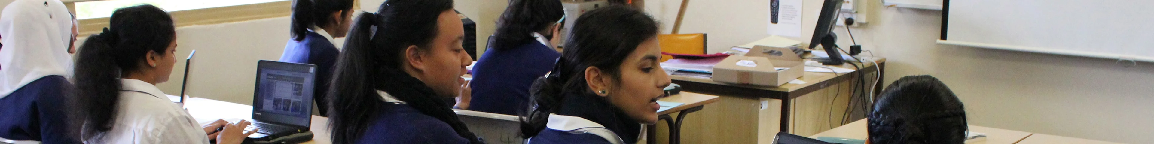 school and study desktop topic banner