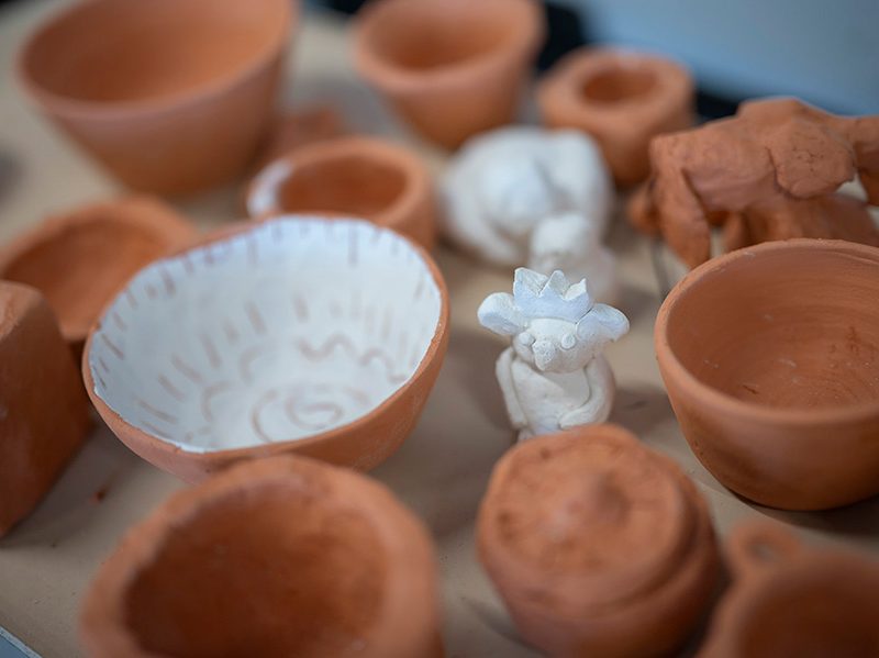 OrbostCollege pottery